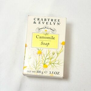 Vintage 1995 Crabtree & Evelyn Camomile Bar Soap 3.5 oz NOS Brand New RARE.
